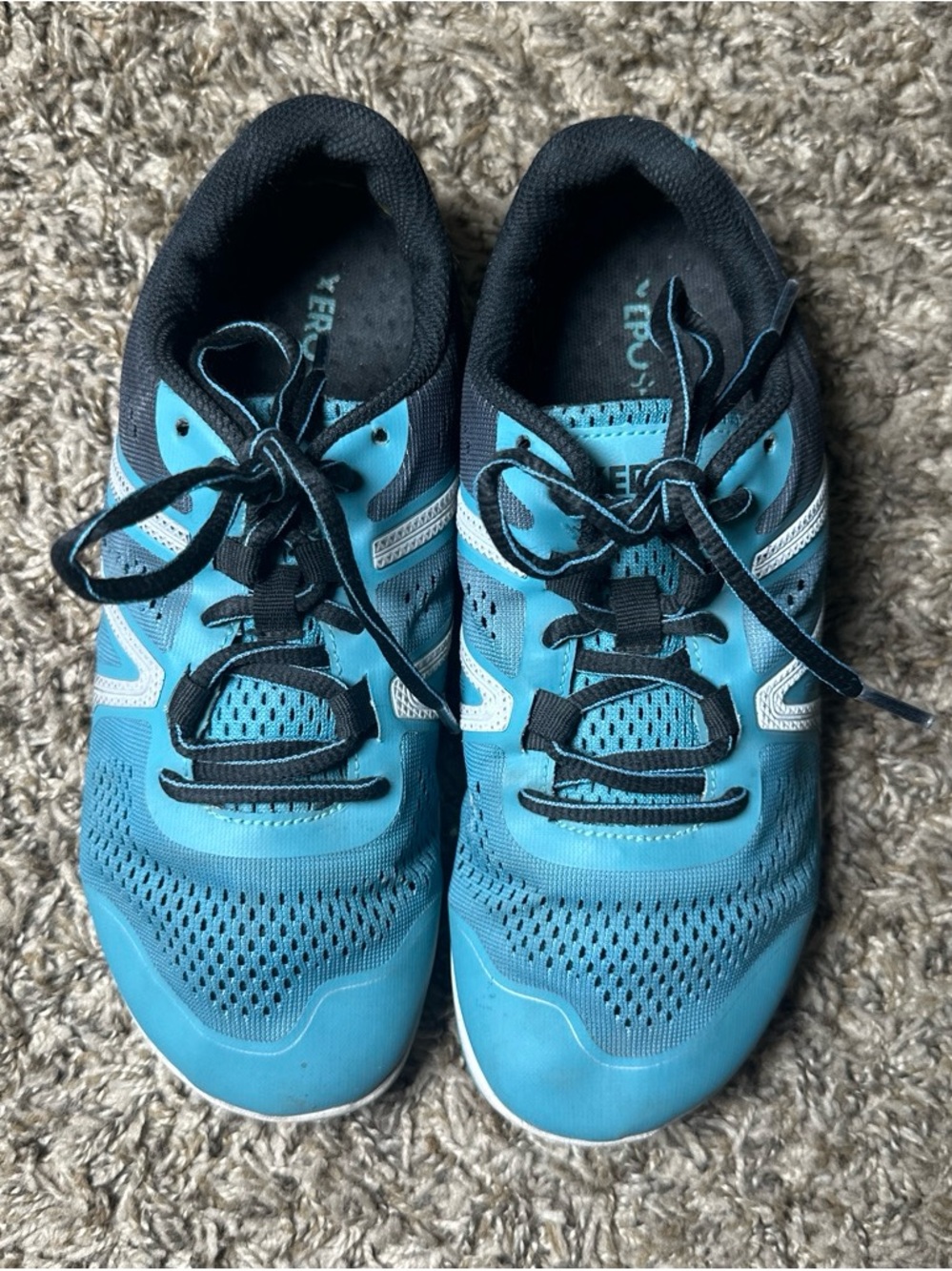 Xero Shoes Women's Blue Athletic Barefoot Sneakers - Lightweight Support Size 8